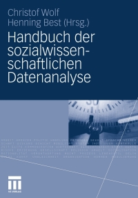 Imagen de portada: Handbuch der sozialwissenschaftlichen Datenanalyse 1st edition 9783531163390