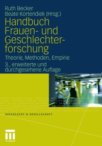 Immagine di copertina: Handbuch Frauen- und Geschlechterforschung 3rd edition 9783531171708