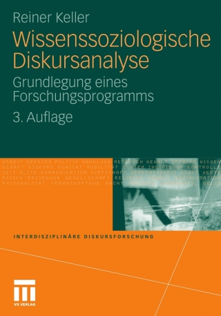 Imagen de portada: Wissenssoziologische Diskursanalyse 3rd edition 9783531178370
