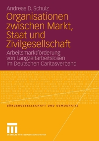 Cover image: Organisationen zwischen Markt, Staat und Zivilgesellschaft 9783531165219