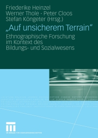 Cover image: "Auf unsicherem Terrain" 9783531154473