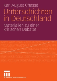 Titelbild: Unterschichten in Deutschland 9783531161839