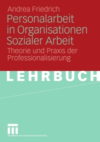 Imagen de portada: Personalarbeit in Organisationen Sozialer Arbeit 9783531165578