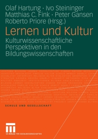 Cover image: Lernen und Kultur 9783531167534