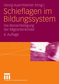 Imagen de portada: Schieflagen im Bildungssystem 4th edition 9783531170695