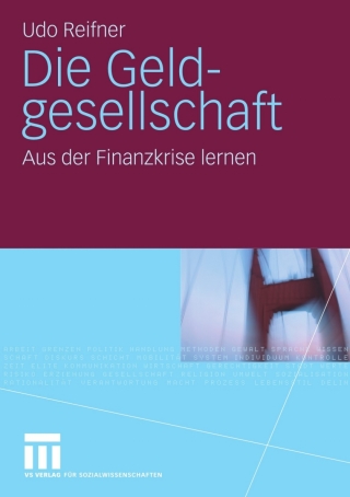 Cover image: Die Geldgesellschaft 9783531170770