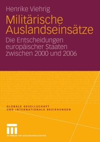 Cover image: Militärische Auslandseinsätze 9783531173085