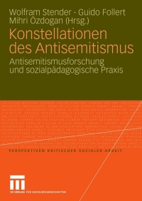 Imagen de portada: Konstellationen des Antisemitismus 9783531172354