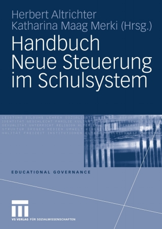 表紙画像: Handbuch Neue Steuerung im Schulsystem 9783531163123