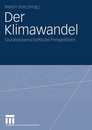 Imagen de portada: Der Klimawandel 9783531159256