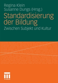 Titelbild: Standardisierung der Bildung 9783531164663