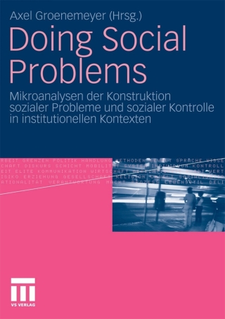 Imagen de portada: Doing Social Problems 1st edition 9783531171920