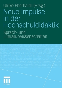 Cover image: Neue Impulse in der Hochschuldidaktik 1st edition 9783531155586