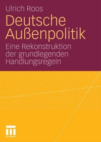 Omslagafbeelding: Deutsche Außenpolitik 9783531174457
