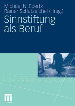 Imagen de portada: Sinnstiftung als Beruf 1st edition 9783531168159