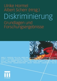 表紙画像: Diskriminierung 1st edition 9783531166575