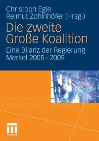 表紙画像: Die zweite Große Koalition 9783531167961