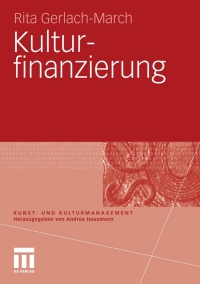 Imagen de portada: Kulturfinanzierung 9783531159133