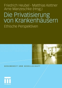 表紙画像: Die Privatisierung von Krankenhäusern 1st edition 9783531172569