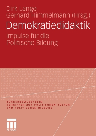 Imagen de portada: Demokratiedidaktik 1st edition 9783531171166