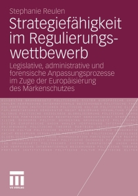 Imagen de portada: Strategiefähigkeit im Regulierungswettbewerb 9783531168760