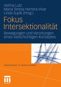 Imagen de portada: Fokus Intersektionalität 1st edition 9783531171838