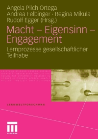 صورة الغلاف: Macht - Eigensinn - Engagement 9783531170855