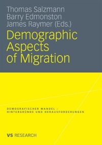 Imagen de portada: Demographic Aspects of Migration 1st edition 9783531165417