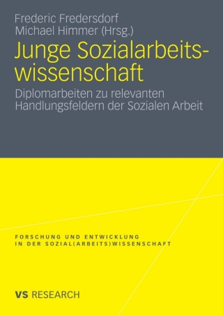 Imagen de portada: Junge Sozialarbeitswissenschaft 9783531173719