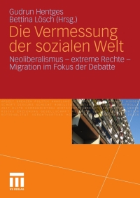 Imagen de portada: Die Vermessung der sozialen Welt 1st edition 9783531168296