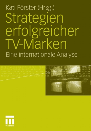 Omslagafbeelding: Strategien erfolgreicher TV-Marken 9783531180366