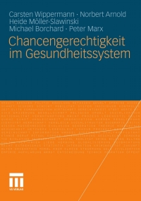 Titelbild: Chancengerechtigkeit im Gesundheitssystem 9783531180045