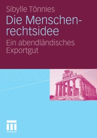 Cover image: Die Menschenrechtsidee 9783531164342