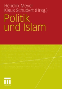 Cover image: Politik und Islam 9783531178912