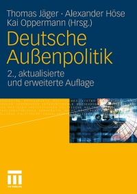 Imagen de portada: Deutsche Außenpolitik 2nd edition 9783531178936