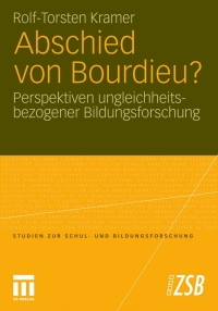 Imagen de portada: Abschied von Bourdieu? 9783531180519