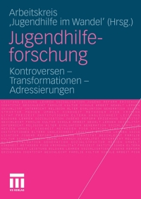 Imagen de portada: Jugendhilfeforschung 9783531171142