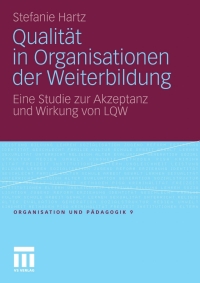 Immagine di copertina: Qualität in Organisationen der Weiterbildung 9783531174853