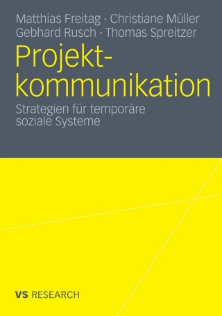 Imagen de portada: Projektkommunikation 9783531177205