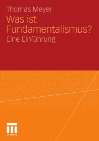 Titelbild: Was ist Fundamentalismus? 9783531160023