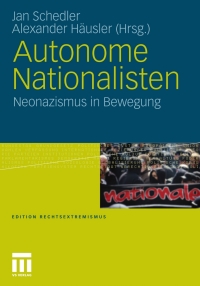 Cover image: Autonome Nationalisten 1st edition 9783531170497