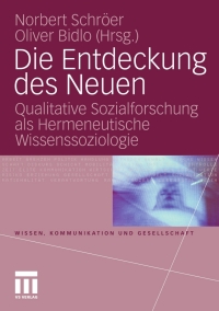 Cover image: Die Entdeckung des Neuen 1st edition 9783531172408