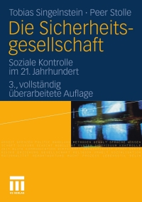 Imagen de portada: Die Sicherheitsgesellschaft 3rd edition 9783531175317