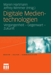 Imagen de portada: Digitale Medientechnologien 9783531178387