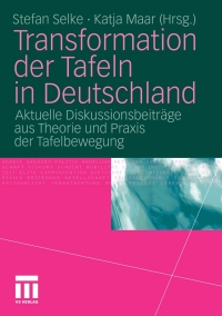 Cover image: Transformation der Tafeln in Deutschland 9783531180120