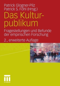 Imagen de portada: Das Kulturpublikum 2nd edition 9783531180922