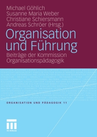 Imagen de portada: Organisation und Führung 9783531181035
