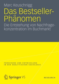 Cover image: Das Bestseller-Phänomen 9783531183084