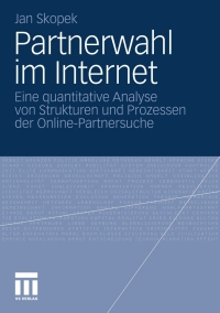 Cover image: Partnerwahl im Internet 9783531183152