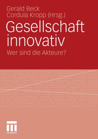 Imagen de portada: Gesellschaft innovativ 9783531181936